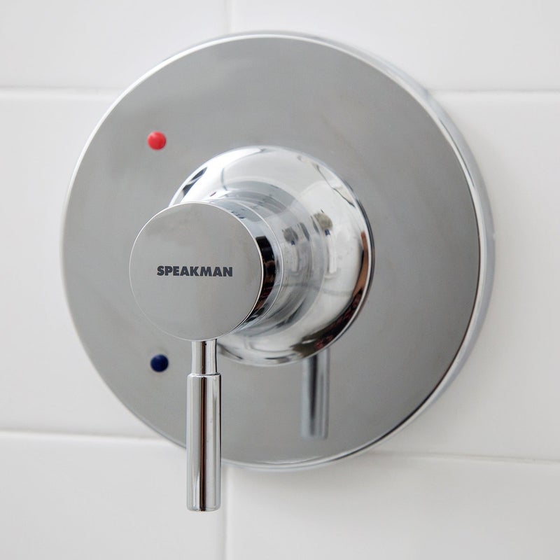 Speakman CPT-1000-UNI Retrofittable Shower Valve Trim Kit for Stylish Bathroom Dcor, 7.31 X 7.31 X 4.57, Polished Chrome - Image 2